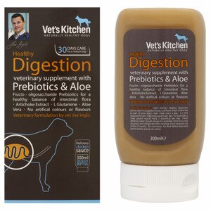 Vet's Kitchen Healthy Digestion Dog Supplement Squeezy Bottle - 300ml